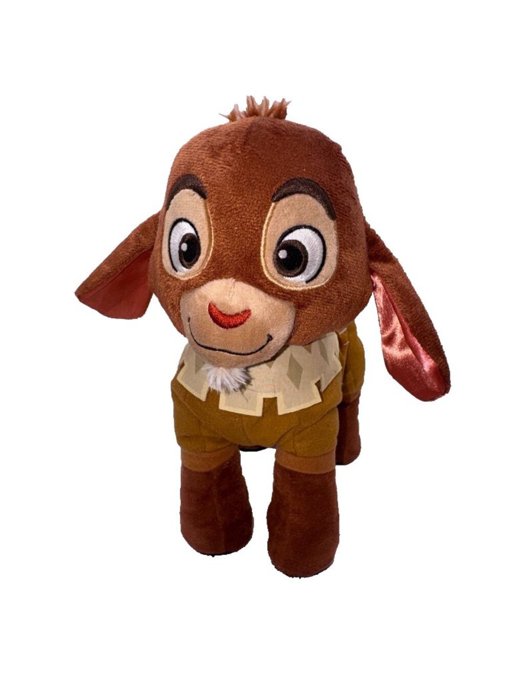 Disney Wish Valentino Talking N Talking Fainting Goat Plush 11"